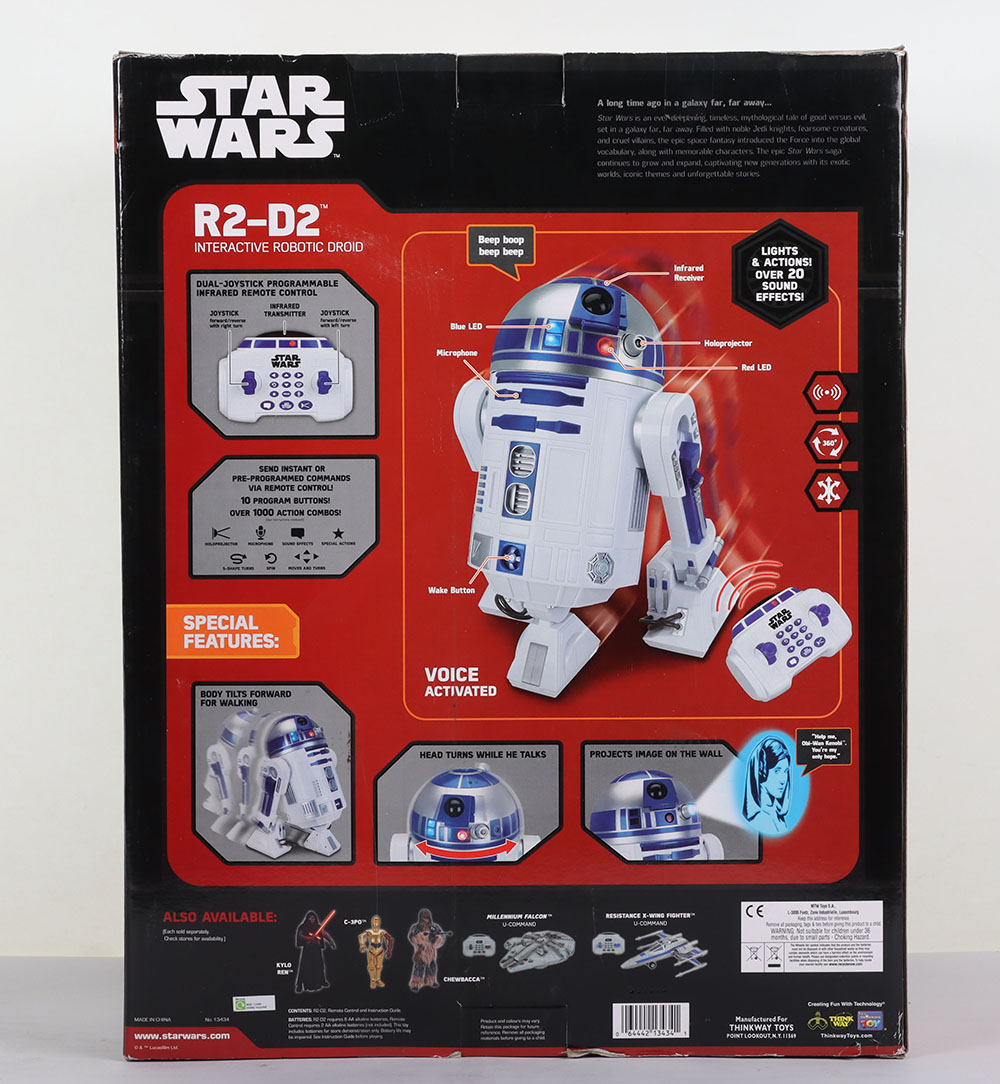 Star Wars R2-D2 Interactive Robotic Droid - Image 3 of 4