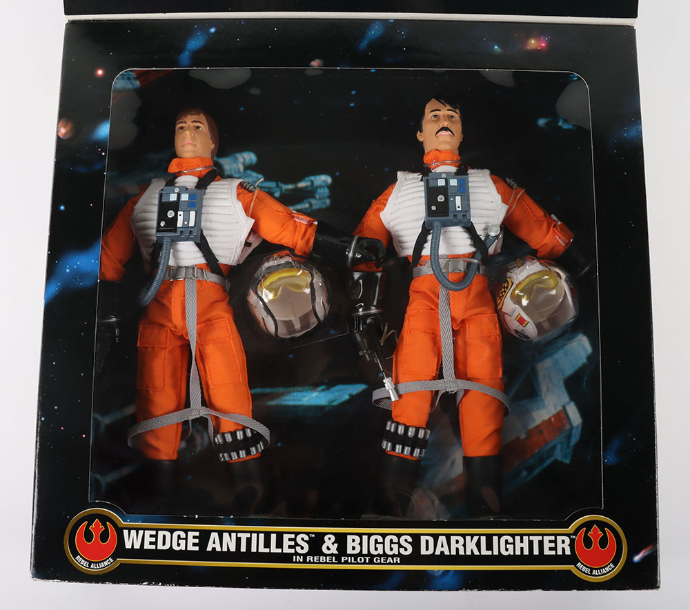 Star Wars Action Collection Kenner 1996-98 Wedge Antilles and Biggs Darklighter in Rebel Pilot Gear - Image 5 of 8