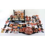 Forty Two Loose WWF Wrestling figures