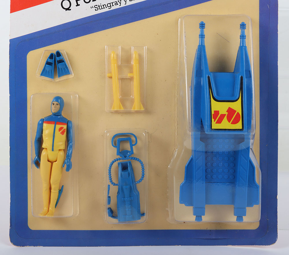 Palitoy Action Force Q Force Stingray and Shark action figure - Image 3 of 8