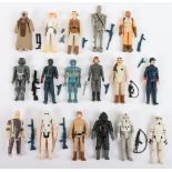 Seventeen Loose First/Second/Third Wave Vintage Star Wars Figures