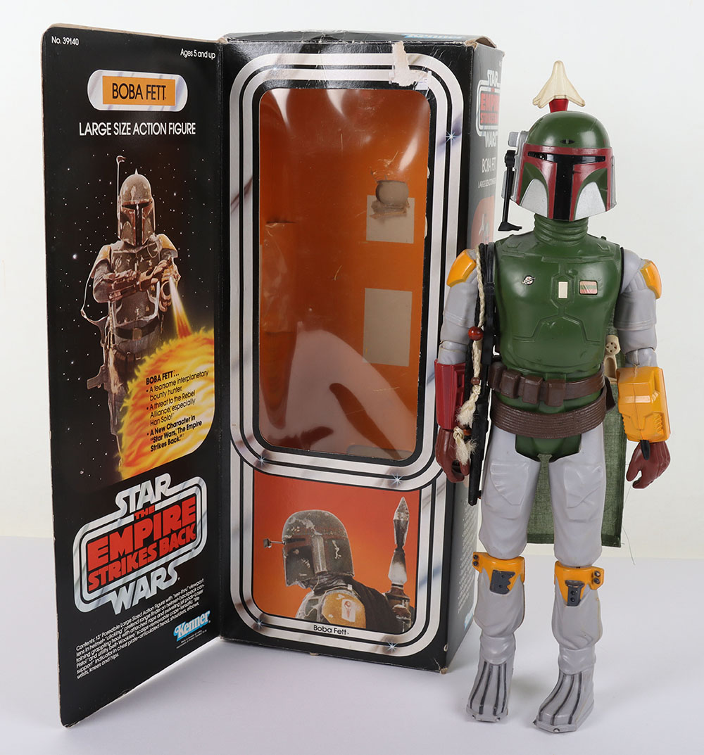 Vintage Star Wars Boba Fett by Kenner Empire Strikes Back 1980, 14” large size action figure - Image 2 of 7