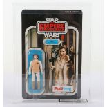 Vintage Star Wars UKG Graded 85 Leia (Hoth Outfit) on Ultra Rare, Empire Strikes Back Palitoy 30 ba