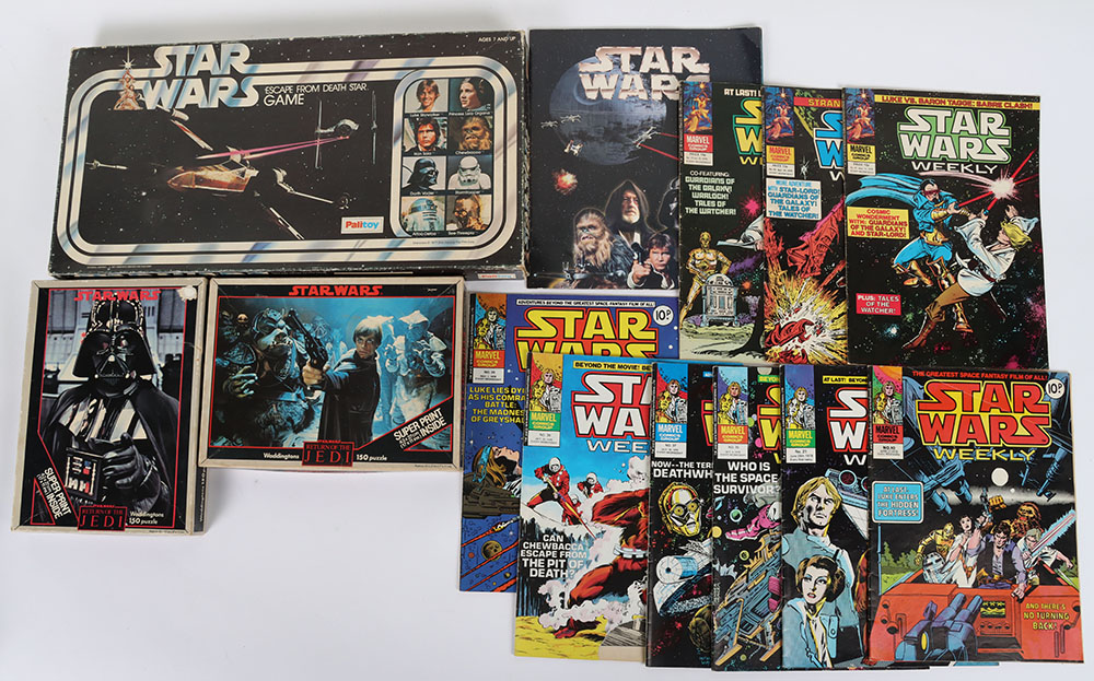 Vintage Star Wars Palitoy Escape from Death Star Game