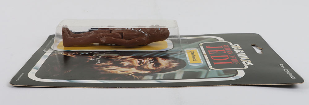Vintage Star Wars Chewbacca on Palitoy 1983, Return of the Jedi 45 C Card back - Image 10 of 12