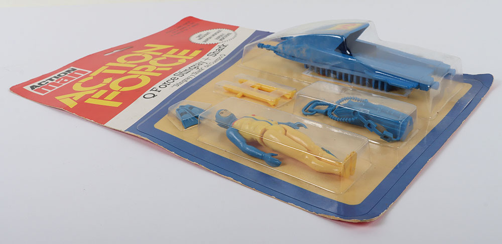 Palitoy Action Force Q Force Stingray and Shark action figure - Image 5 of 8