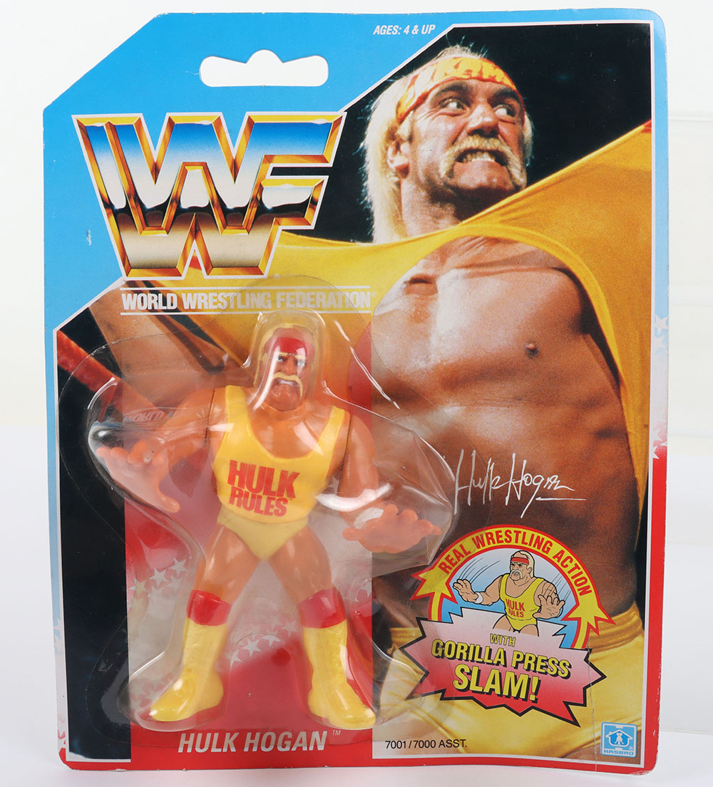 Hulk Hogan series 1 WWF Wrestling figure by Hasbro