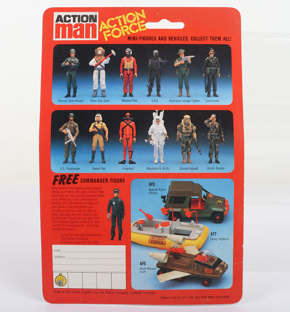 Palitoy Action Force Ground Assault action figure, series 1 UK issue - Image 3 of 10