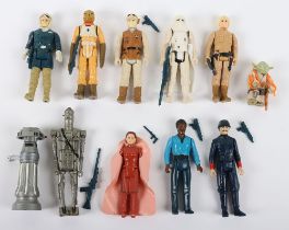 Eleven Loose ESB First Wave Vintage Star Wars Figures