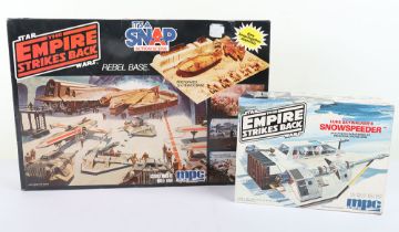 Star Wars MPC Ertl. Empire Strikes Back Scale Model Kits