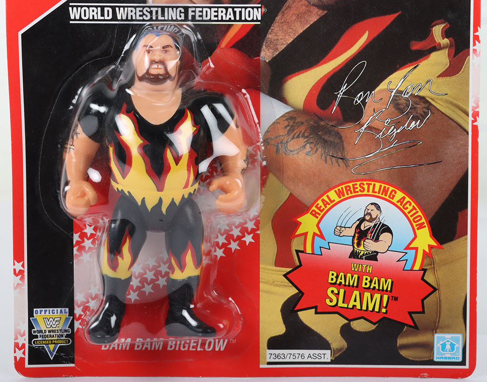 Bam Bam Bigelow series 8 WWF Wrestling figure by Hasbro - Image 3 of 8
