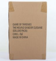 Game of Thrones The Hound Sandor Clegane Threezero Deluxe Pack figure