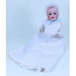 All original Kammer & Reinhardt/Simon & Halbig 127 bisque head character baby doll, German 1910-14,