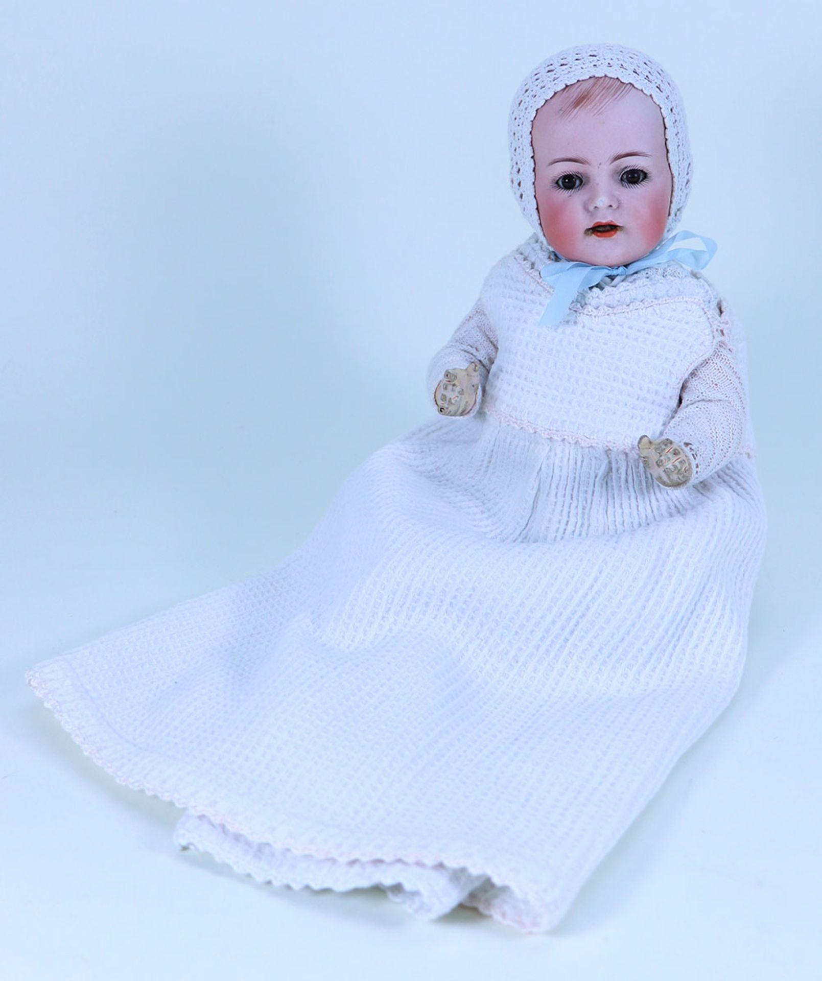 All original Kammer & Reinhardt/Simon & Halbig 127 bisque head character baby doll, German 1910-14,