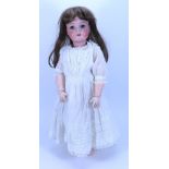 A large Kammer & Reinhardt/S&H bisque head doll, German circa 1915,