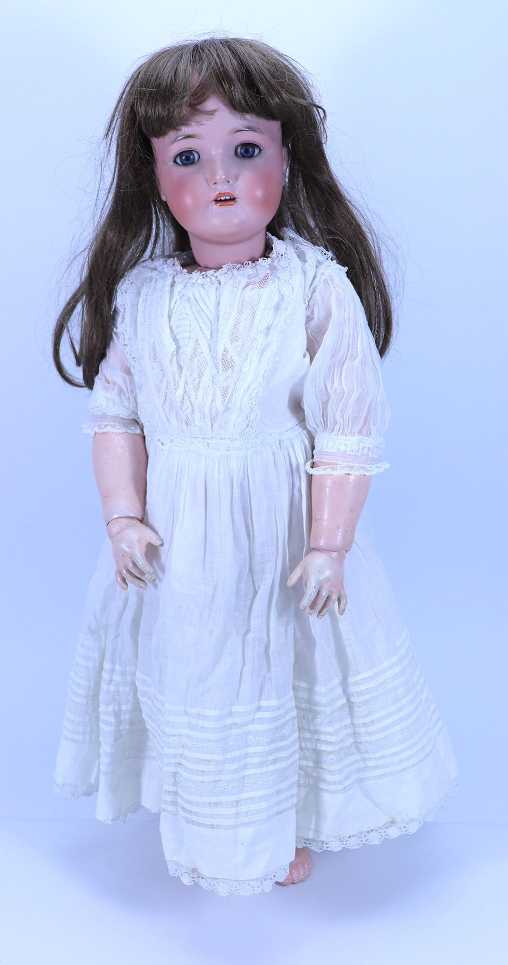 A large Kammer & Reinhardt/S&H bisque head doll, German circa 1915,