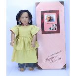 An Annette Himstedt Puppen Kinder Artist Doll Michiko, 1992/93,