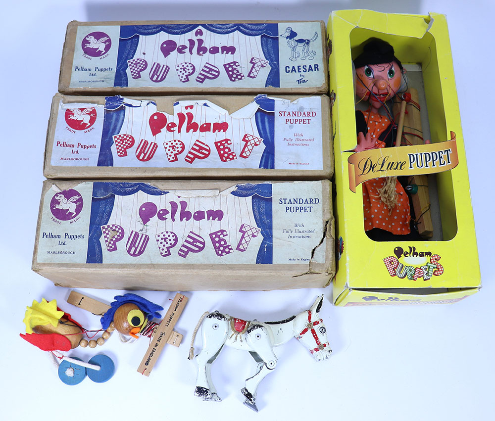 Three 1950s boxed Pelham Puppets, - Image 2 of 2