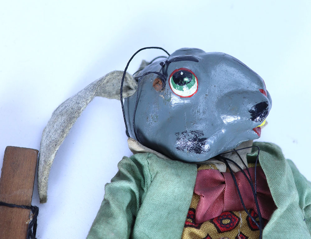 Rare Pelham Puppet March Hare from Alice in Wonderland, 1950s, - Bild 3 aus 3