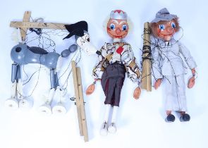 Three 1950s boxed Pelham Puppets,