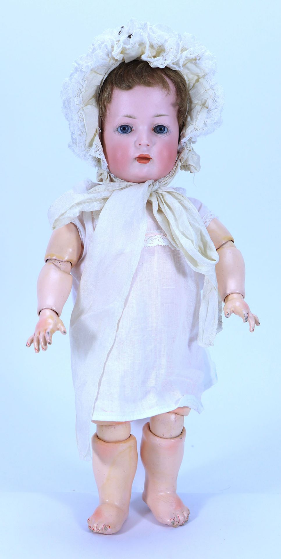 A Bahr & Proschild 2072 bisque head doll, German circa 1910,