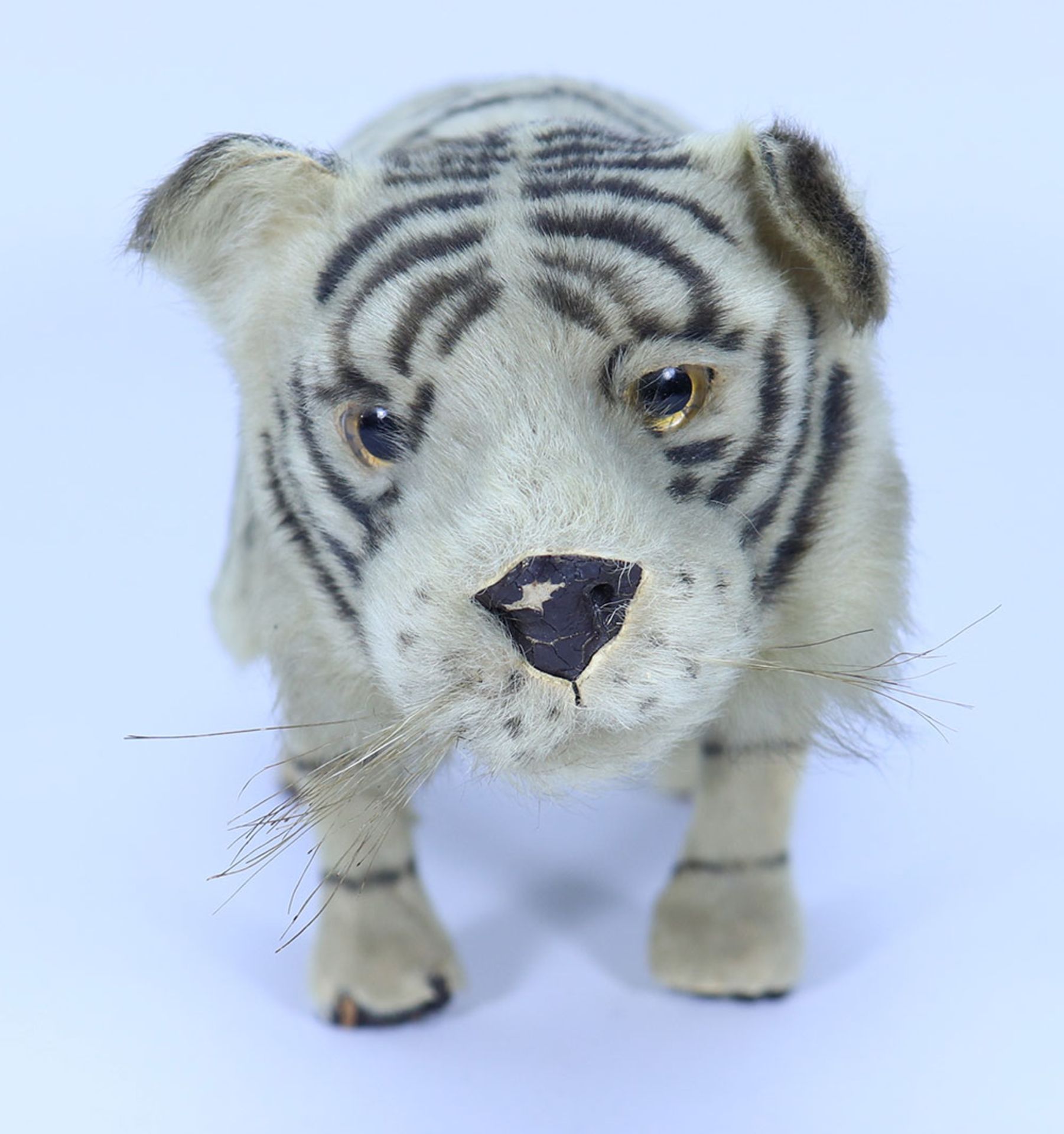 A Roullet and Decamps pouncing Tiger mechanical toy, French circa 1880s-90s, - Bild 3 aus 3