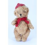 Alpha Farnell mohair Toffee Teddy bear, 1950s,