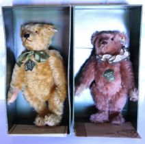 Two boxed Steiff Limited Edition Harrods Musical Teddy bears,