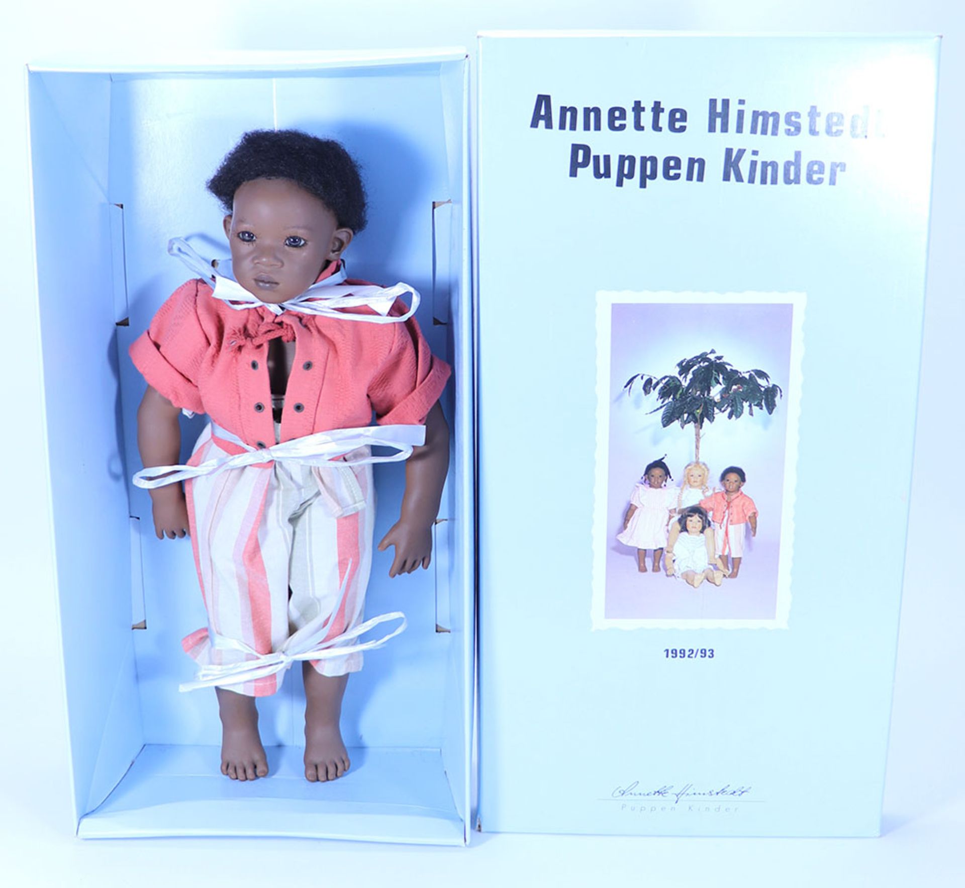 An Annette Himstedt Puppen Kinder Artist Doll Pemba, 1992/93,