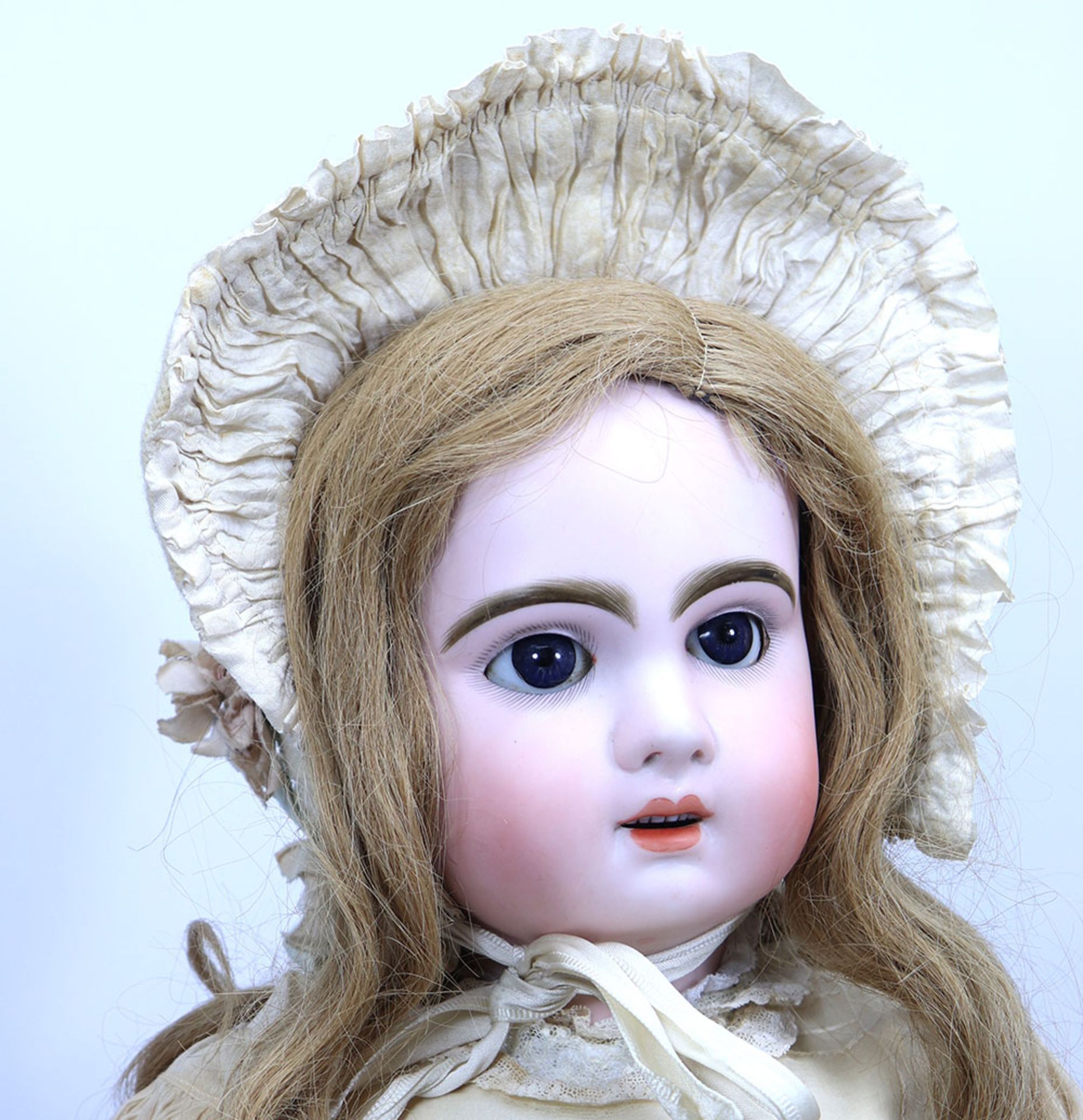 A large Tete Jumeau bisque head Bebe doll, size 12, French circa 1905, - Image 2 of 2