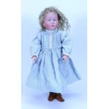 A Kammer & Reinhardt 101 bisque head character doll, German circa 1910,