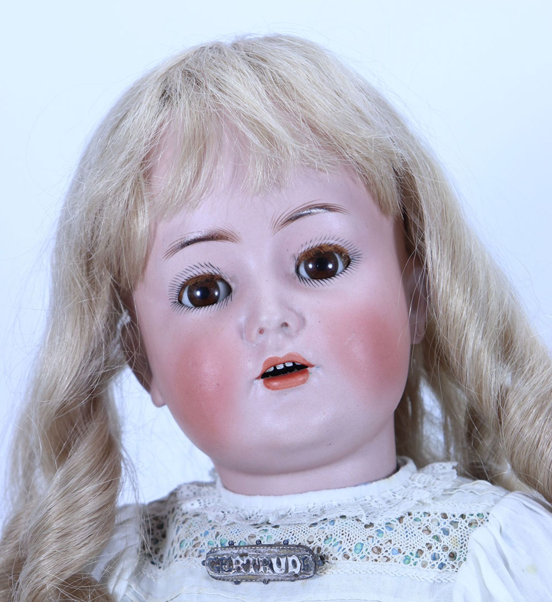 A Kammer & Reinhardt 117n bisque head doll, German circa 1910, - Bild 2 aus 2