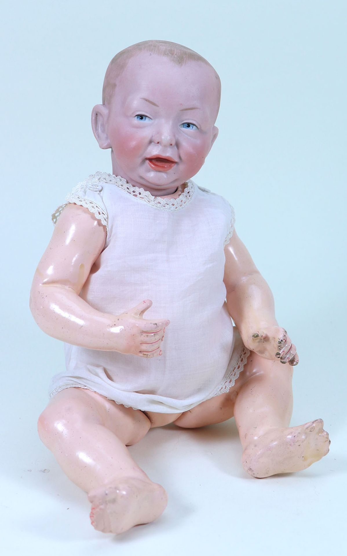 A Kammer & Reinhardt 100 ‘Kaiser’ bisque head character baby, German circa 1910,