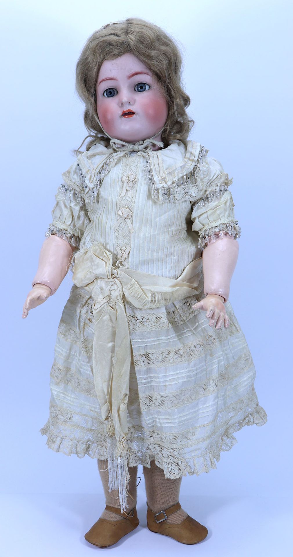 A large Kammer & Reinhardt/S&H all original doll in box, German 1910,