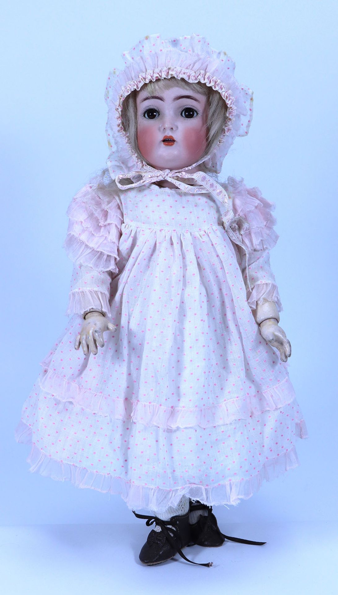 A Kammer & Reinhardt 403 bisque head girl doll, German circa 1910,