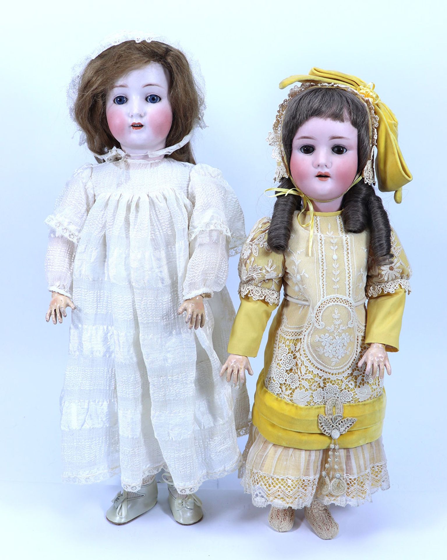 Alt, Beck & Gottschalck 1367 bisque head doll, German circa 1915,