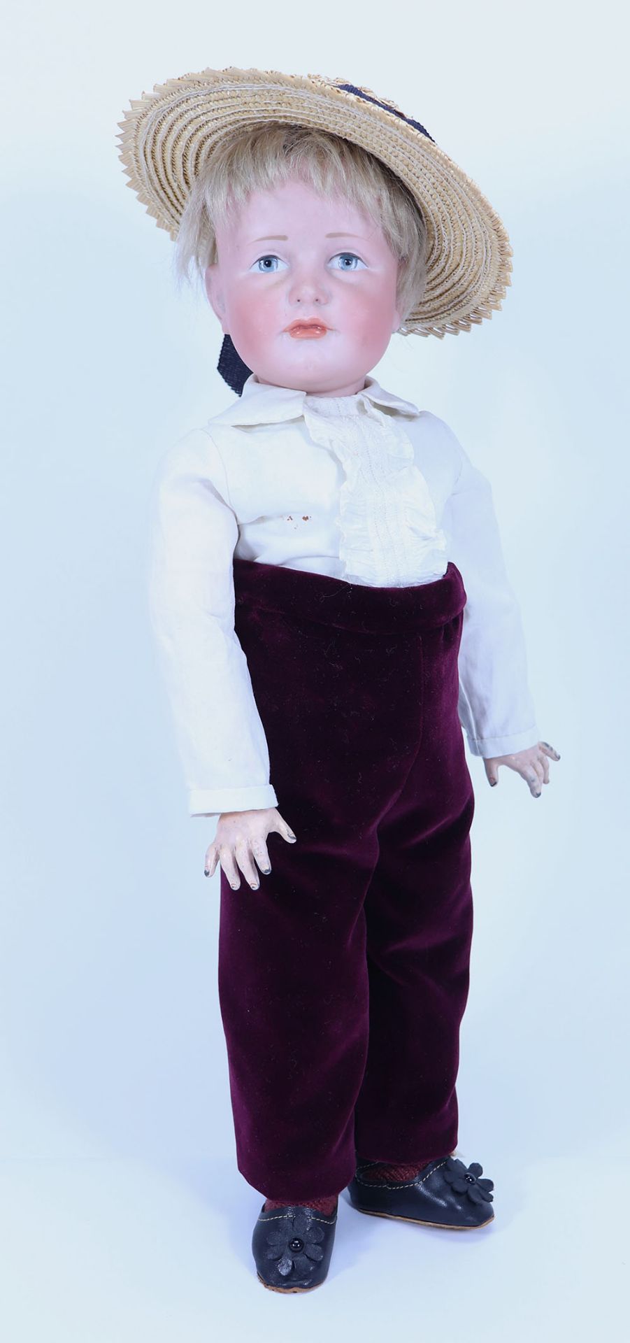 A Kammer & Reinhardt 114 bisque head character doll, German circa 1910,