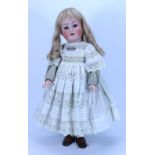 A Kammer & Reinhardt 117n bisque head doll, German circa 1910,