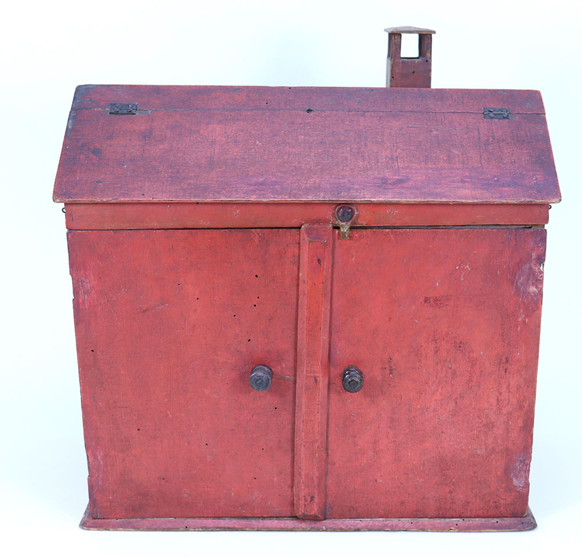 A charming early 19th century Dutch style wooden kitchen,