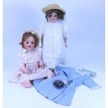 A.M 996 bisque head baby doll, German circa 1915,