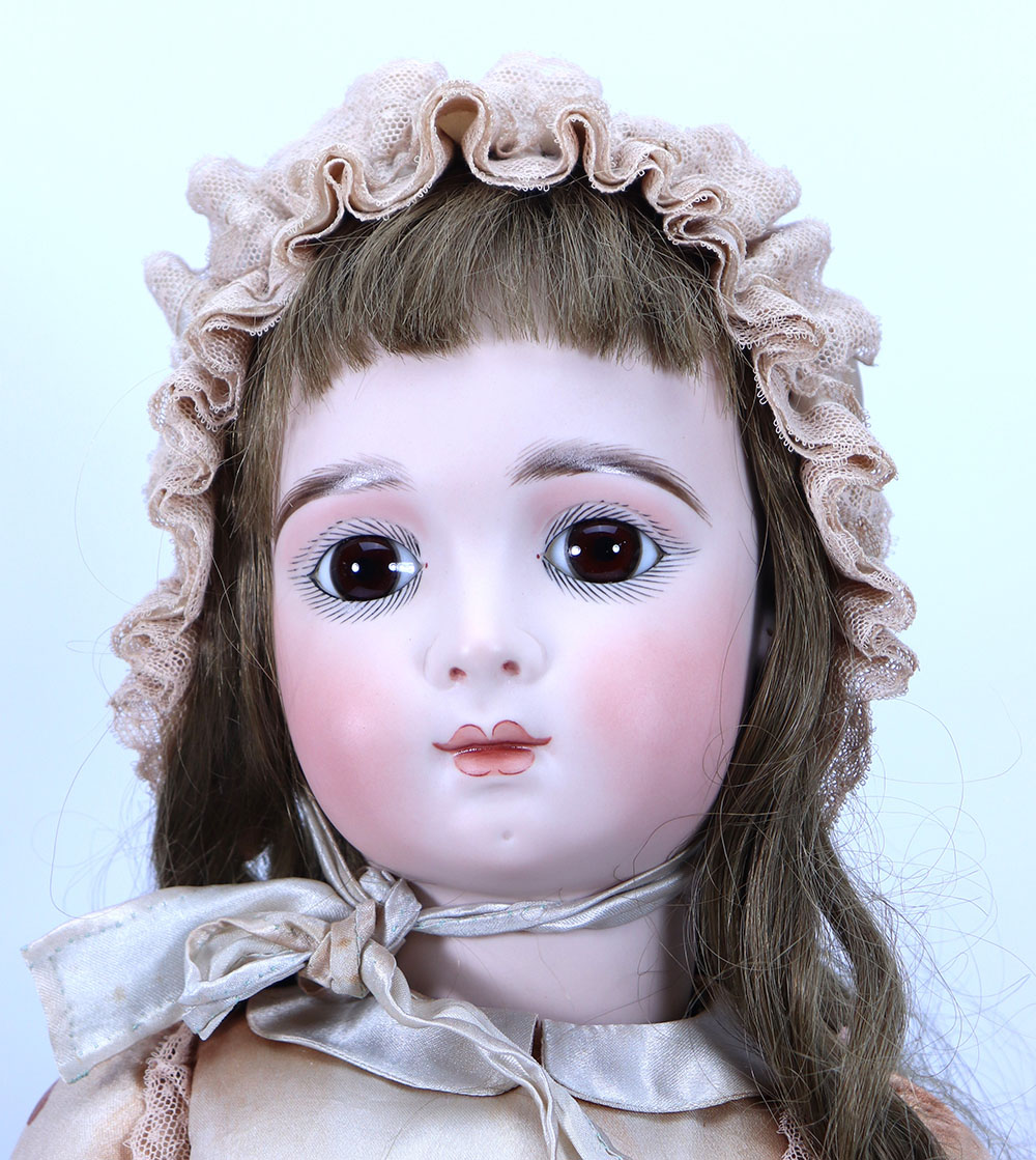 A reproduction Calli-Lou bisque head Bebe doll, 1981, - Image 2 of 2