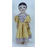 A Martha Chase American cloth doll, circa 1910,