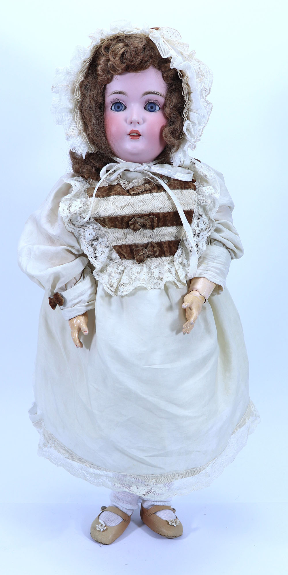 A large Kestner 171 bisque head doll, German circa 1915,