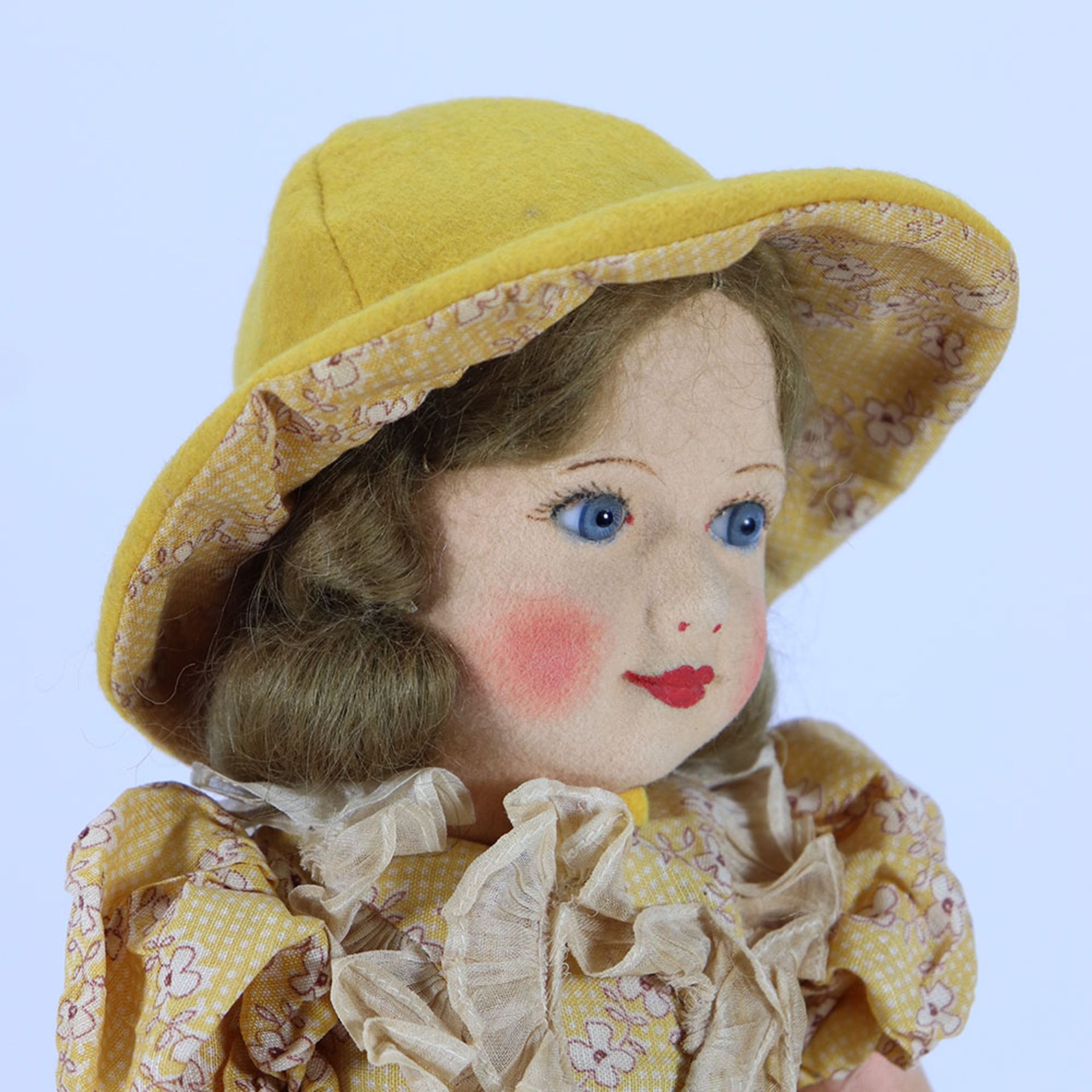 A Chad Valley Princess Margaret Rose cloth doll, English circa 1935, - Image 2 of 2