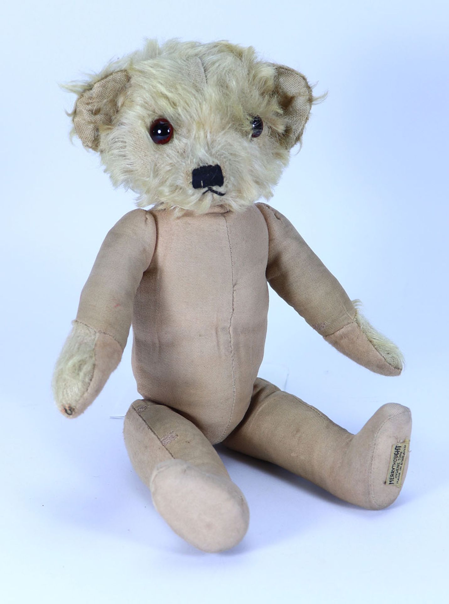 A scares Merrythought cotton bodied Bingie Teddy bear, 1930s, - Bild 2 aus 4