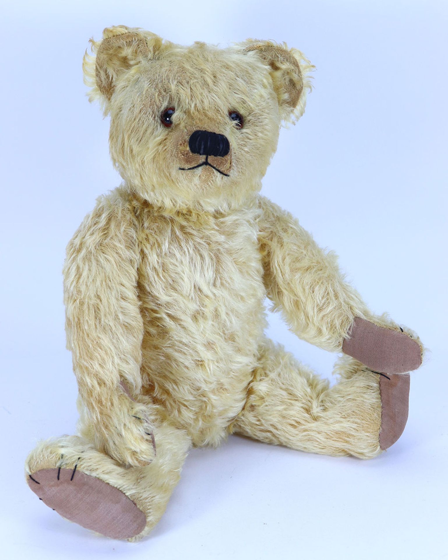 A J.K Farnell golden mohair Teddy bear, circa 1930,