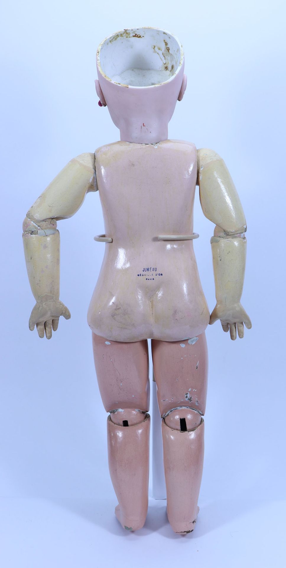 A beautiful and rare Jumeau Triste bisque head Bebe doll, size 13, French circa 1882, - Image 5 of 7