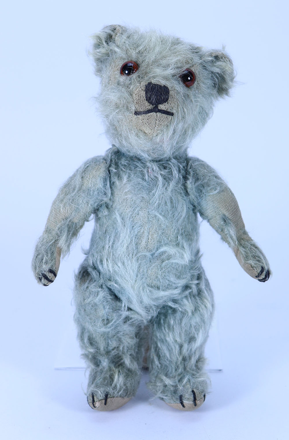 A charming small Chiltern blue mohair Teddy bear, 1920s, - Image 2 of 3