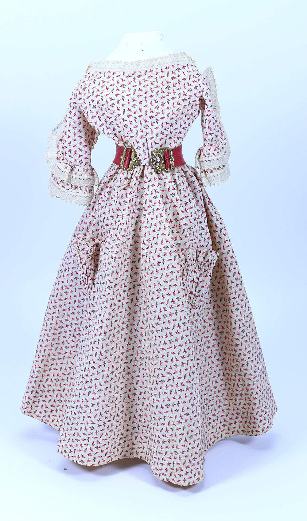 A good early dolls dress, 1840s-50s,