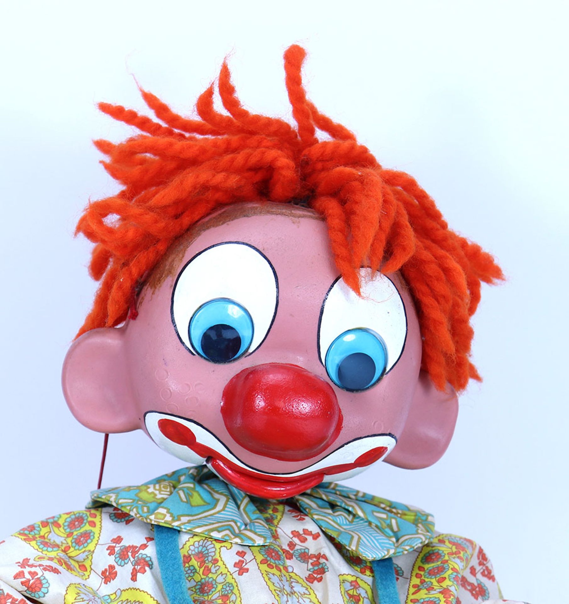 Pelham Puppet No.2 large Clown puppet, 1970s,